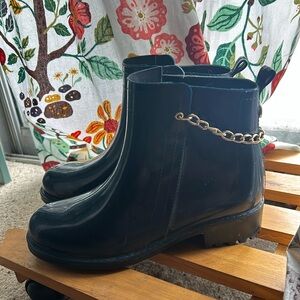 NWOT Nicole miller rain boots
